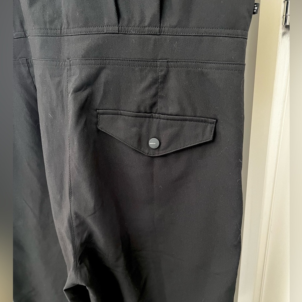 Adidas Black Zip-Up sleeveless jumpsuit with Logo - Picture 4 of 9